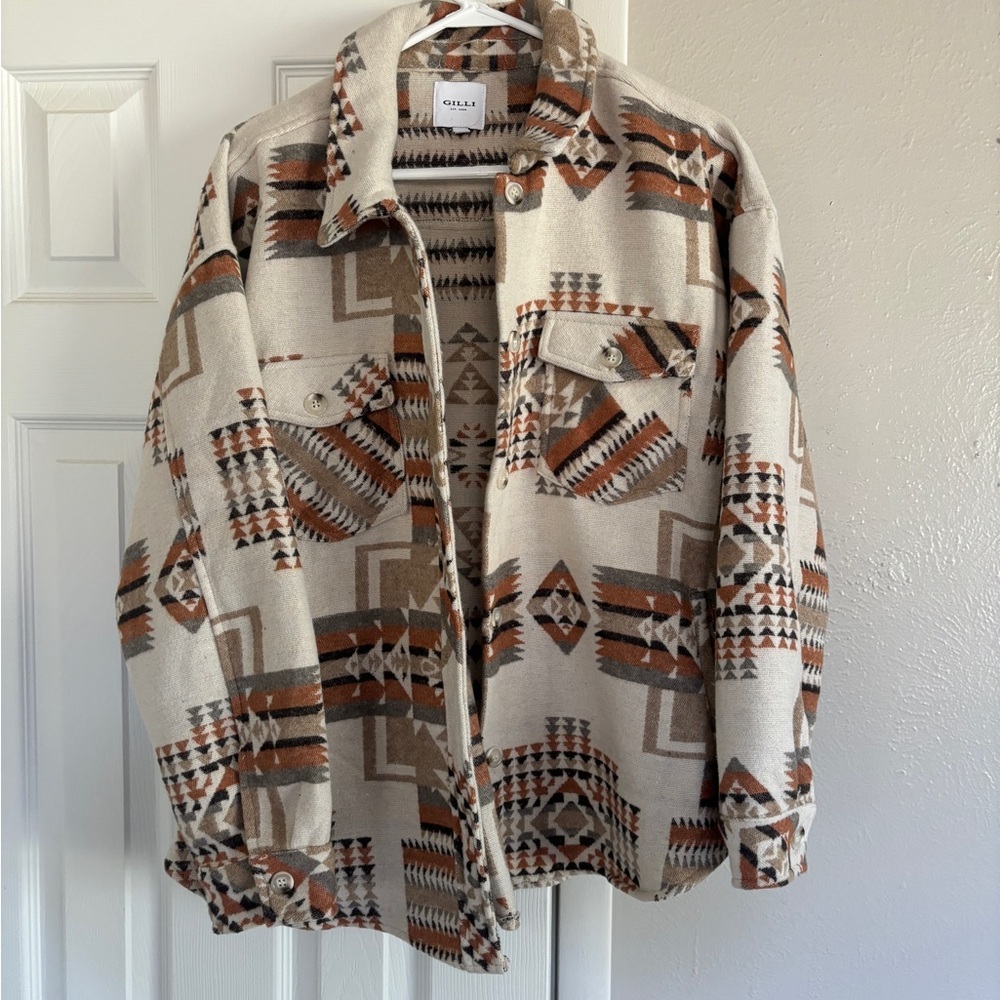 Shacket Aztec Pattern - image 1